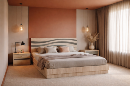 ΞΥΛΙΝΗ ΚΡΕΒΑΤΟΚΑΜΑΡΑ "WAVE"