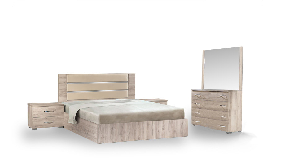 ΞΥΛΙΝΗ ΚΡΕΒΑΤΟΚΑΜΑΡΑ "BELLA 3" - Image 2