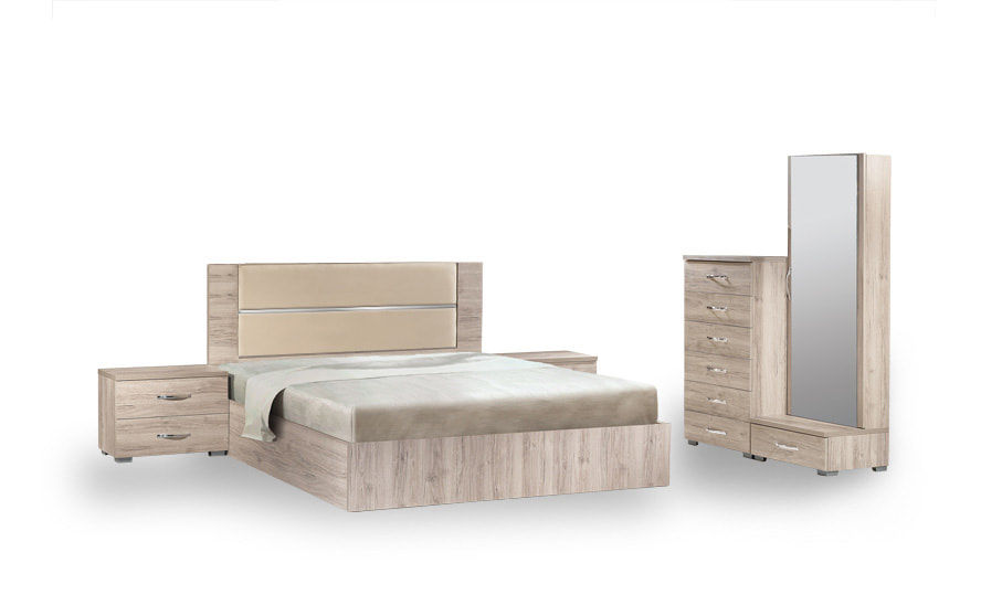 ΞΥΛΙΝΗ ΚΡΕΒΑΤΟΚΑΜΑΡΑ "BELLA 2" - Image 2