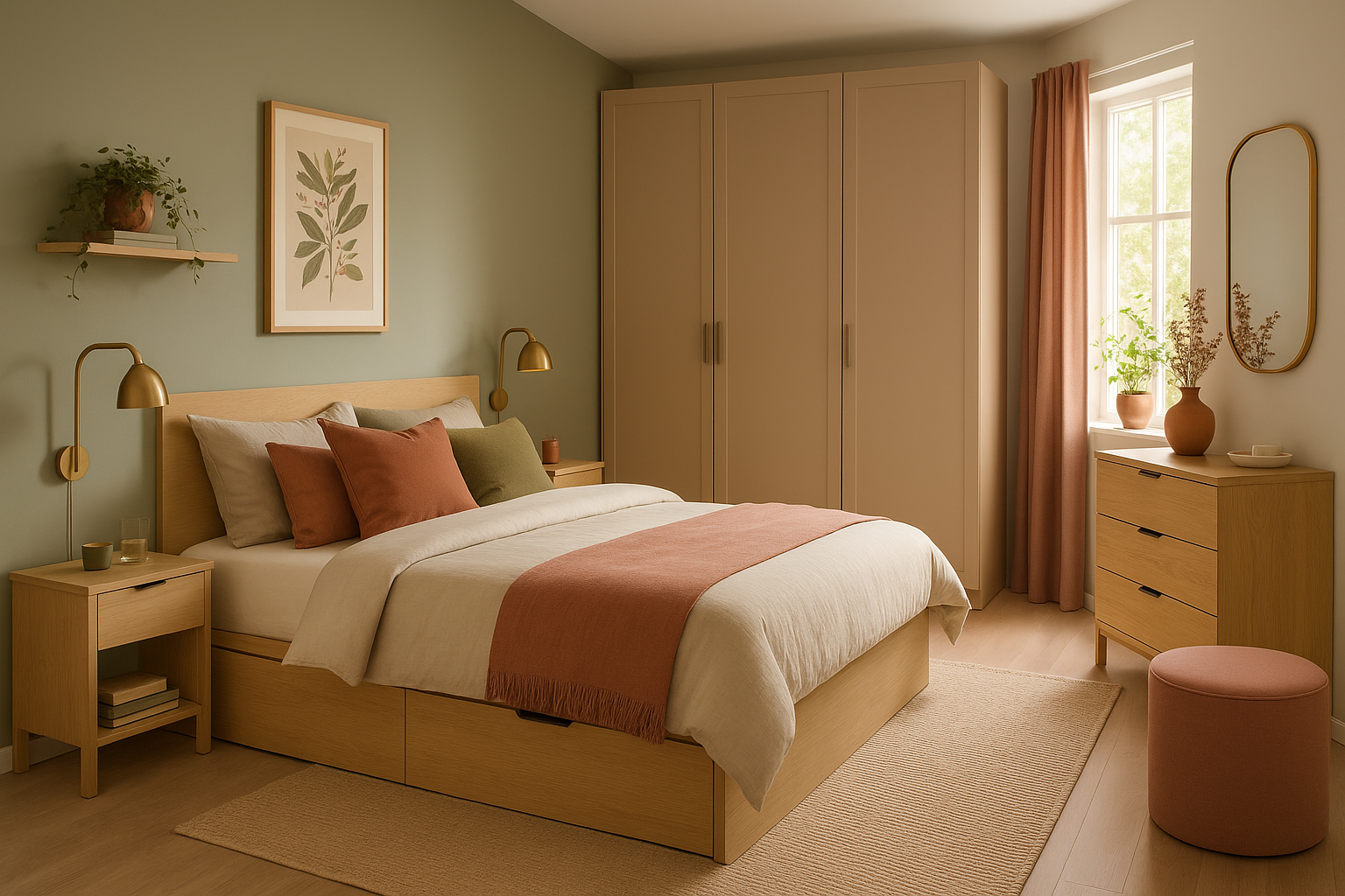 Πώς να οργανώσετεί σωστά μια μικρή κρεβατοκάμαρα